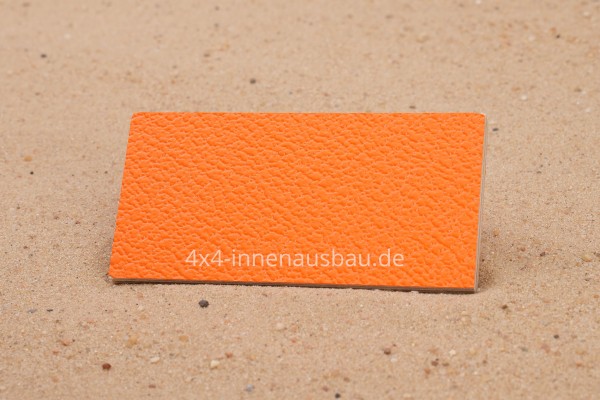 Ausbauplatte ca. 125 x 80 cm orange - weiss